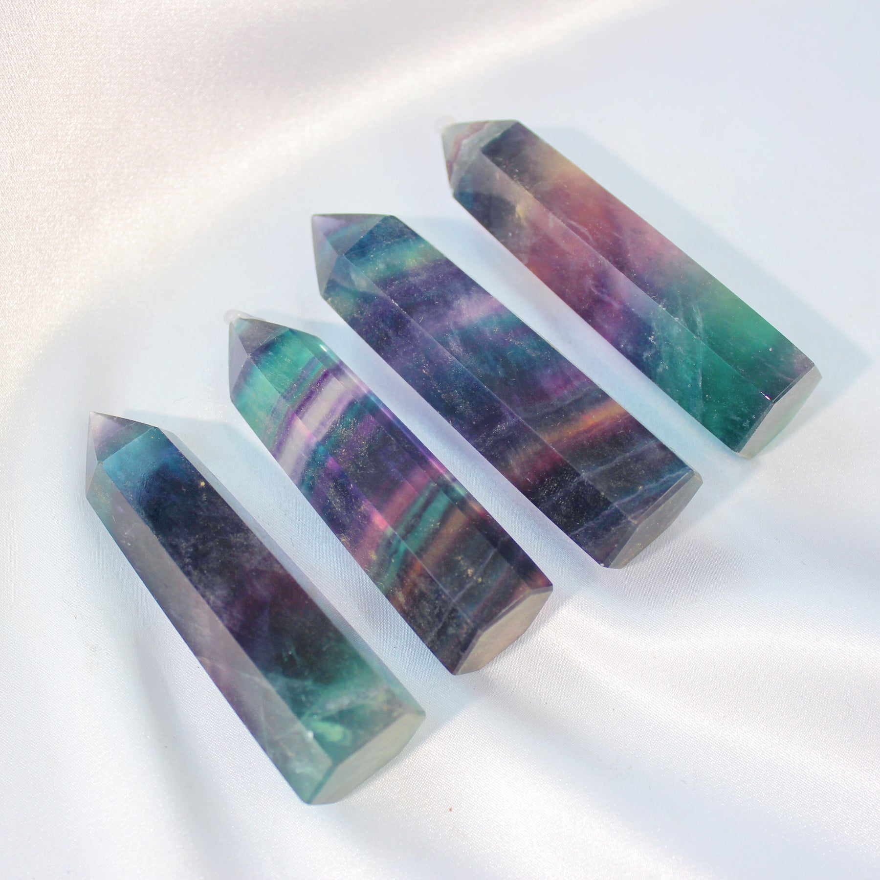 Rainbow Fluorite Tower