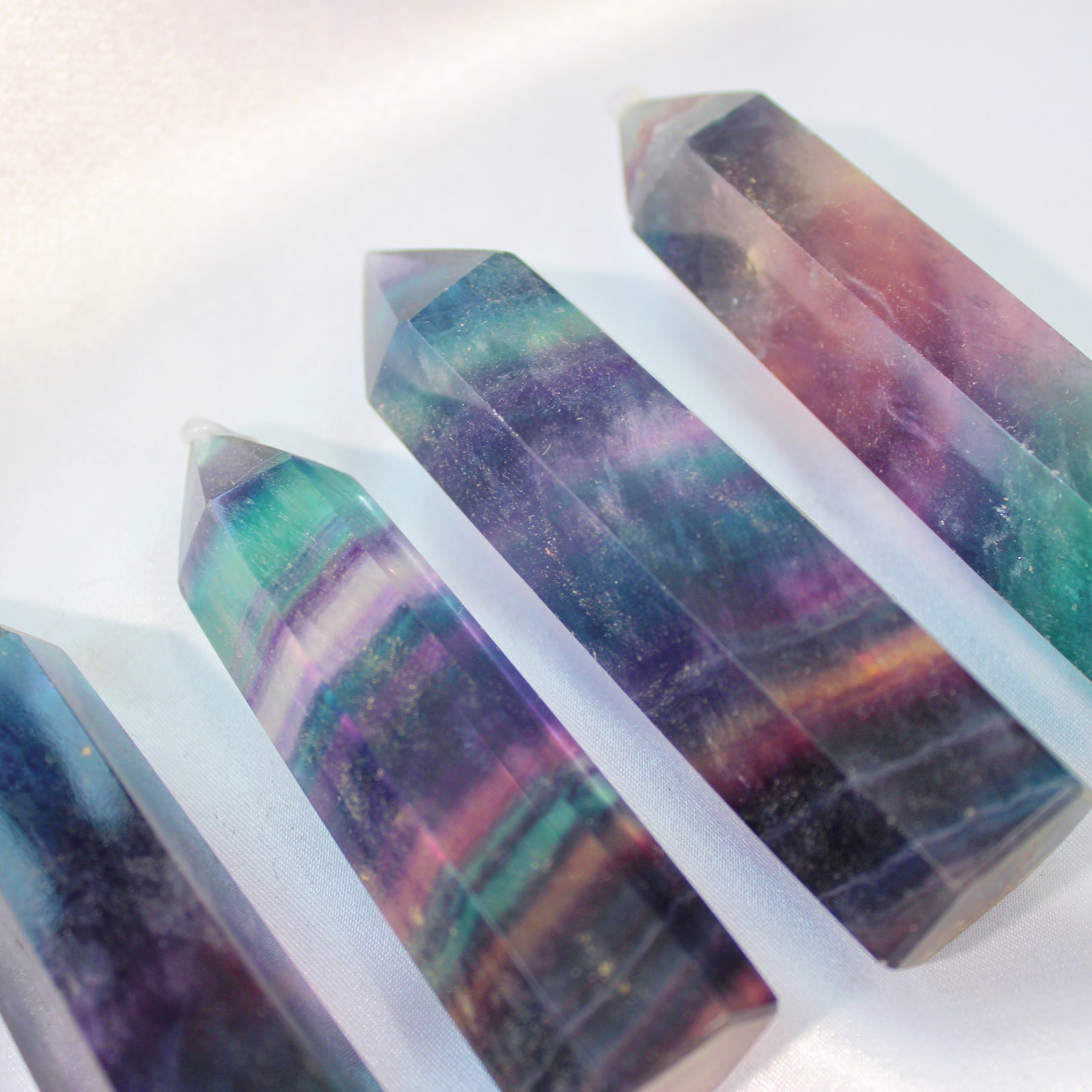 Rainbow Fluorite Tower