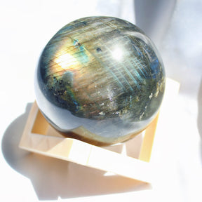 Orange Labradorite Sphere