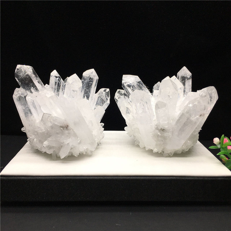 Natural White Crystal Cluster Crystal Raw Stone